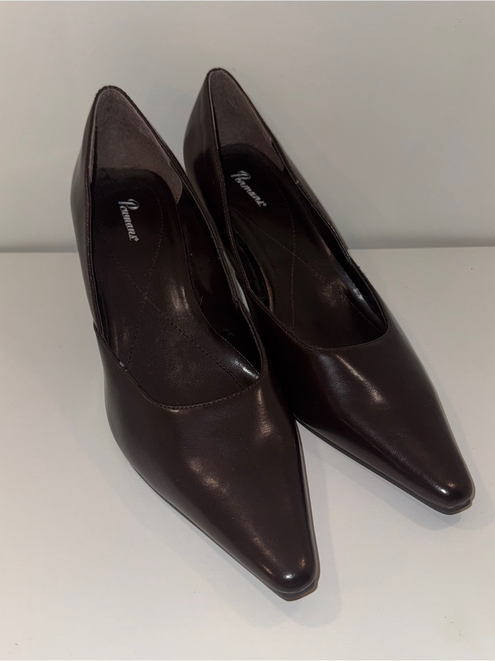 Penmans Brown Leather Heels